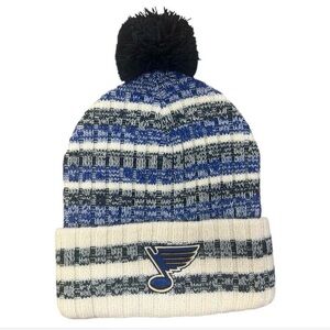 St. Louis Blues Striped Stocking Hat